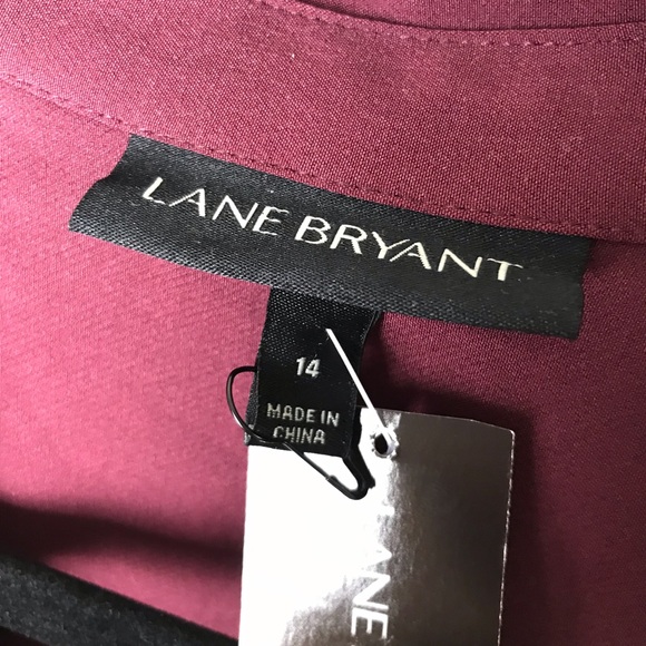 Lane Bryant Belted Tunic Button Down NWT 14 - Picture 5 of 7